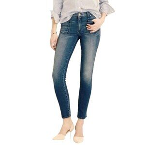 NEW McGuire Inez Patch Slim‎ Blue Jeans in Lighthouse Wash, Size 32